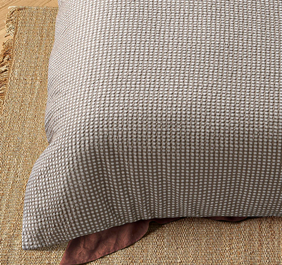 Hokey Pokey Quilt Cover Set Range Natural - Image 3