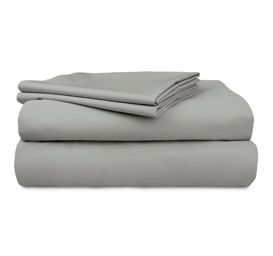 500THC Organic Cotton Sheet Set Platinum - Image 4