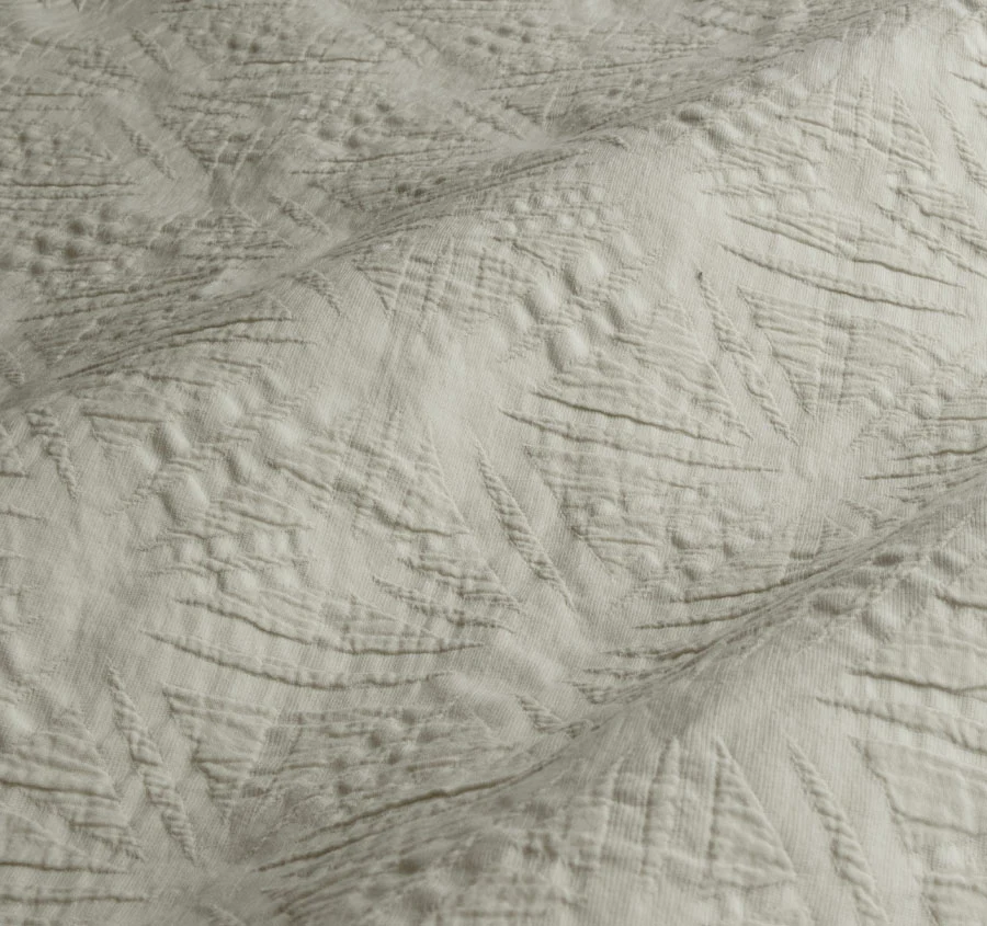 Cabo Quilt Cover Set Range Coconut Milk - Image 2