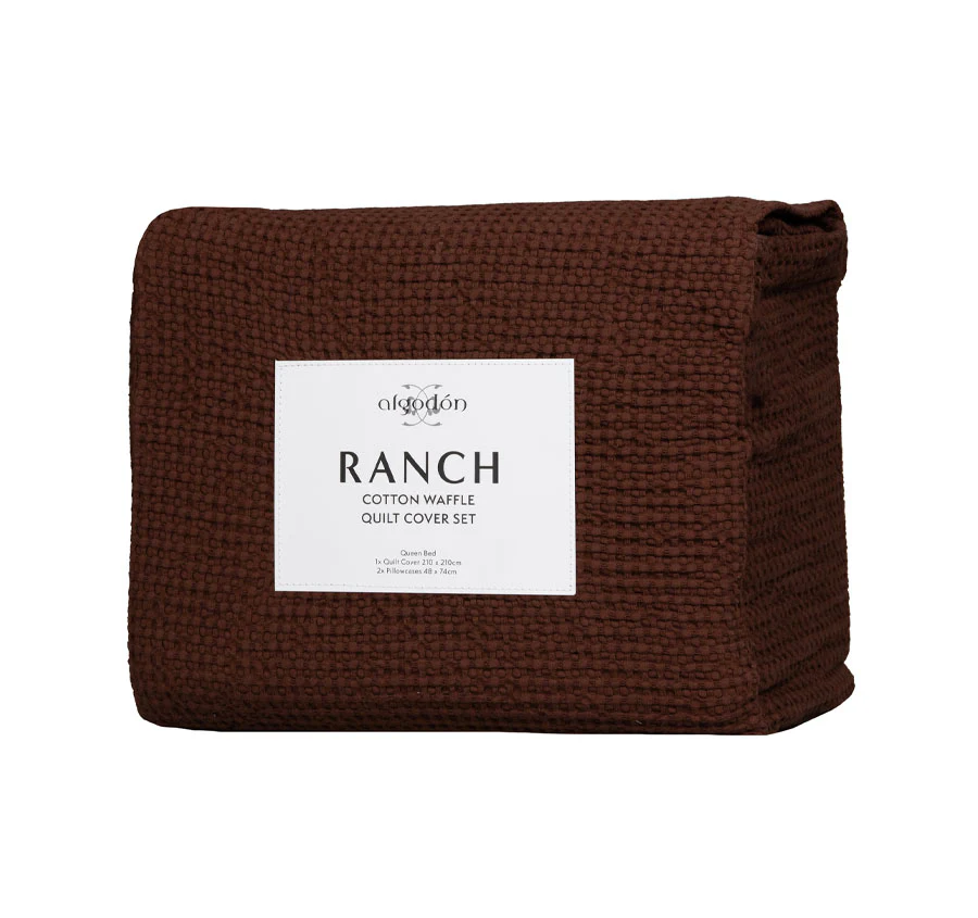 Ranch Quilt Cover Set Range Bark - Image 5