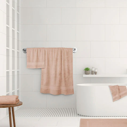 St Regis 5 Piece 600GSM Cotton Towel Set Dusk - Image 4