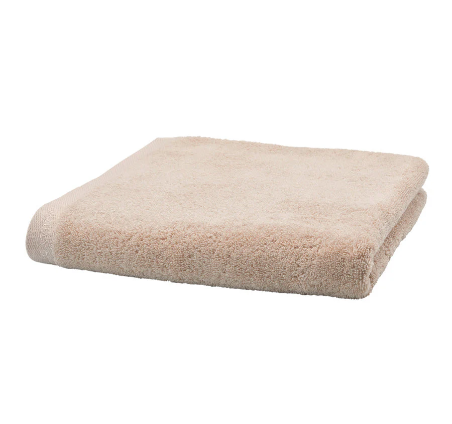Milan Pima Cotton Bath Towel Range Beige - Image 2