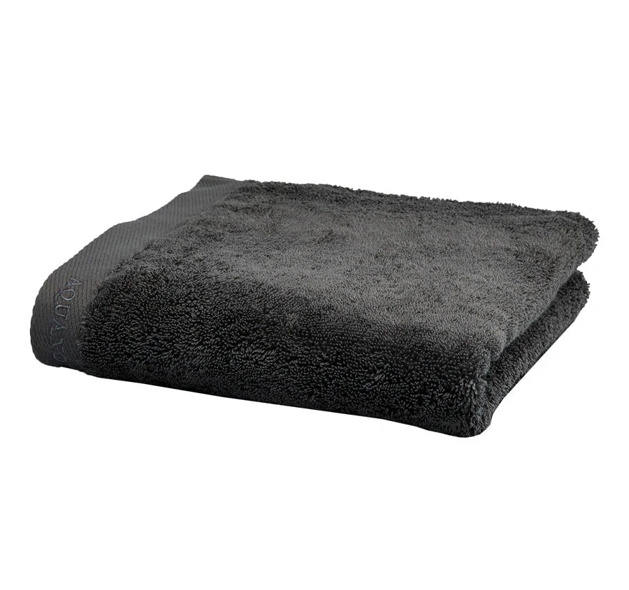 Milan Pima Cotton Bath Towel Range Dark Grey - Image 3