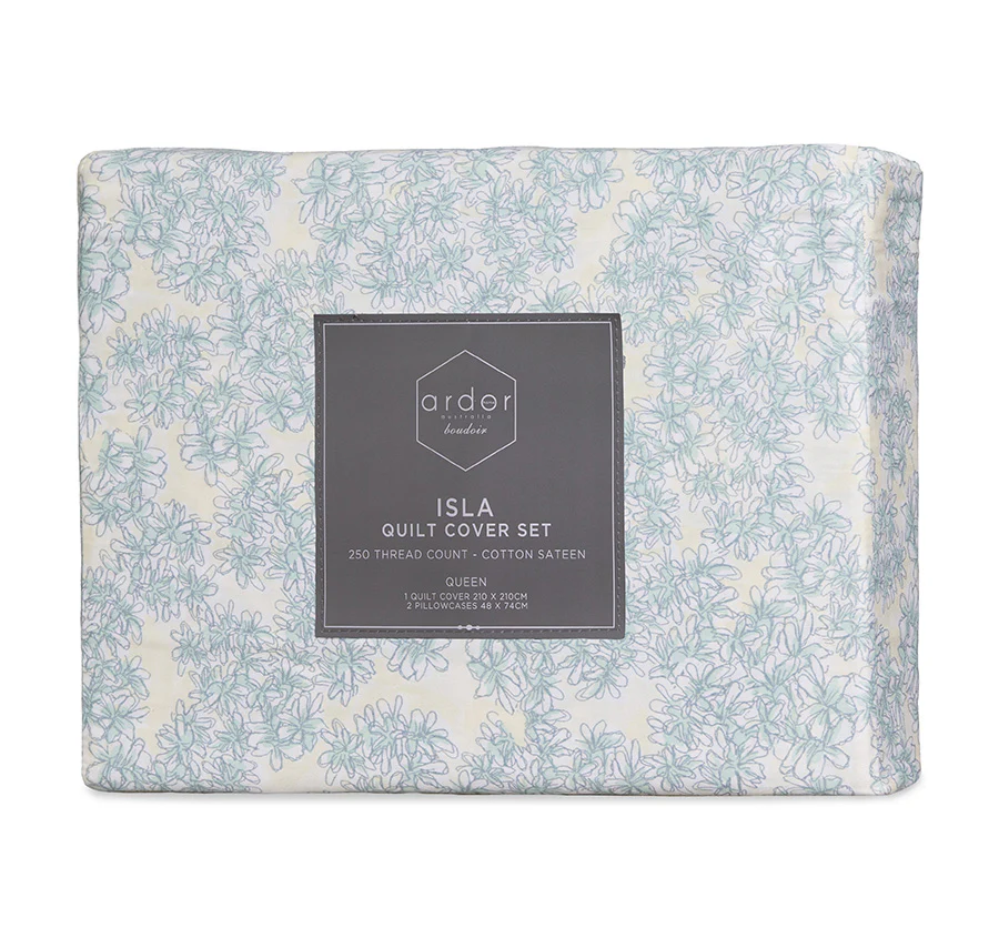 Isla Quilt Cover Set Range Spritz - Image 6