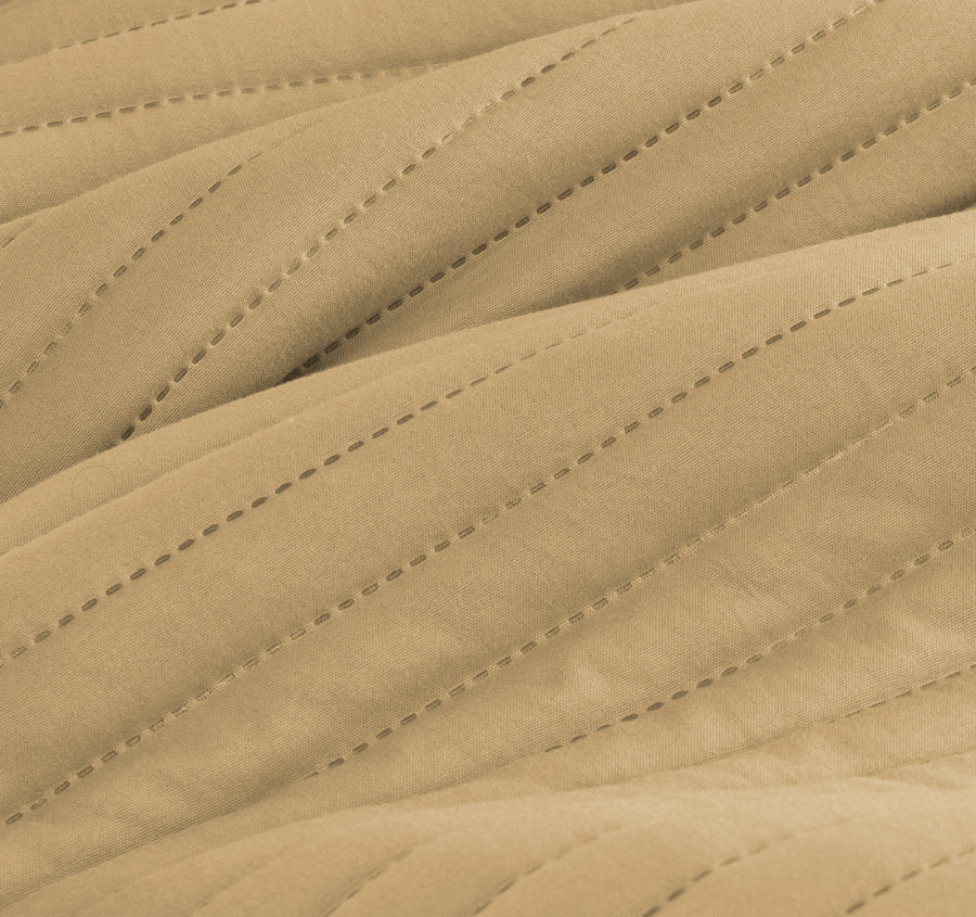 London Quilt Cover Set Range Cinnamon - Image 2