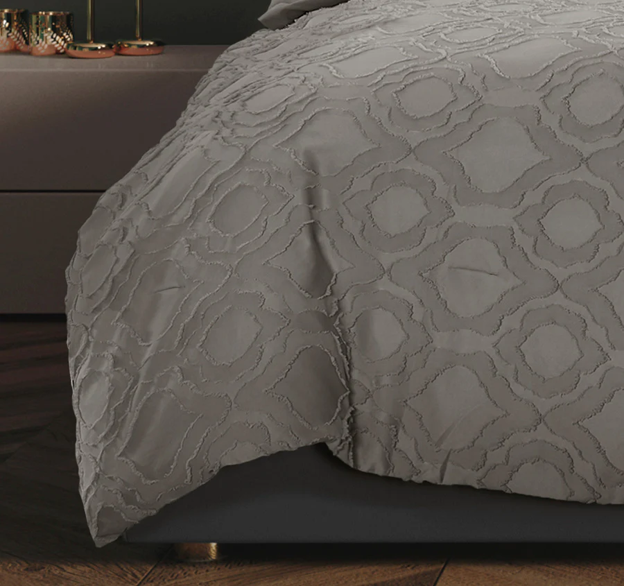Millicent 5 Piece Comforter Set Range Storm Grey - Image 3