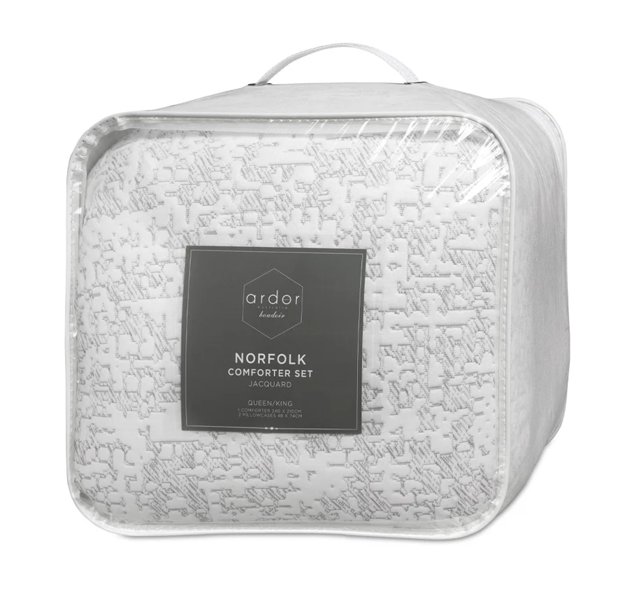 Norfolk Comforter Set White - Image 5