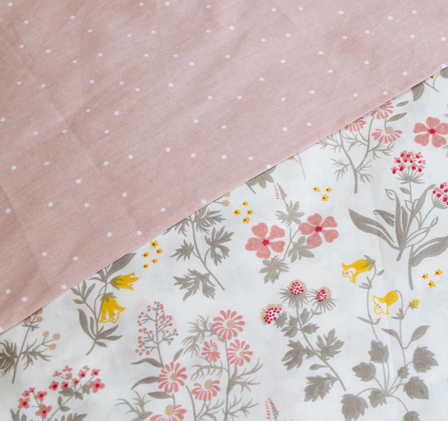 Margot Quilt Cover Set Range Soft Pink - Image 2