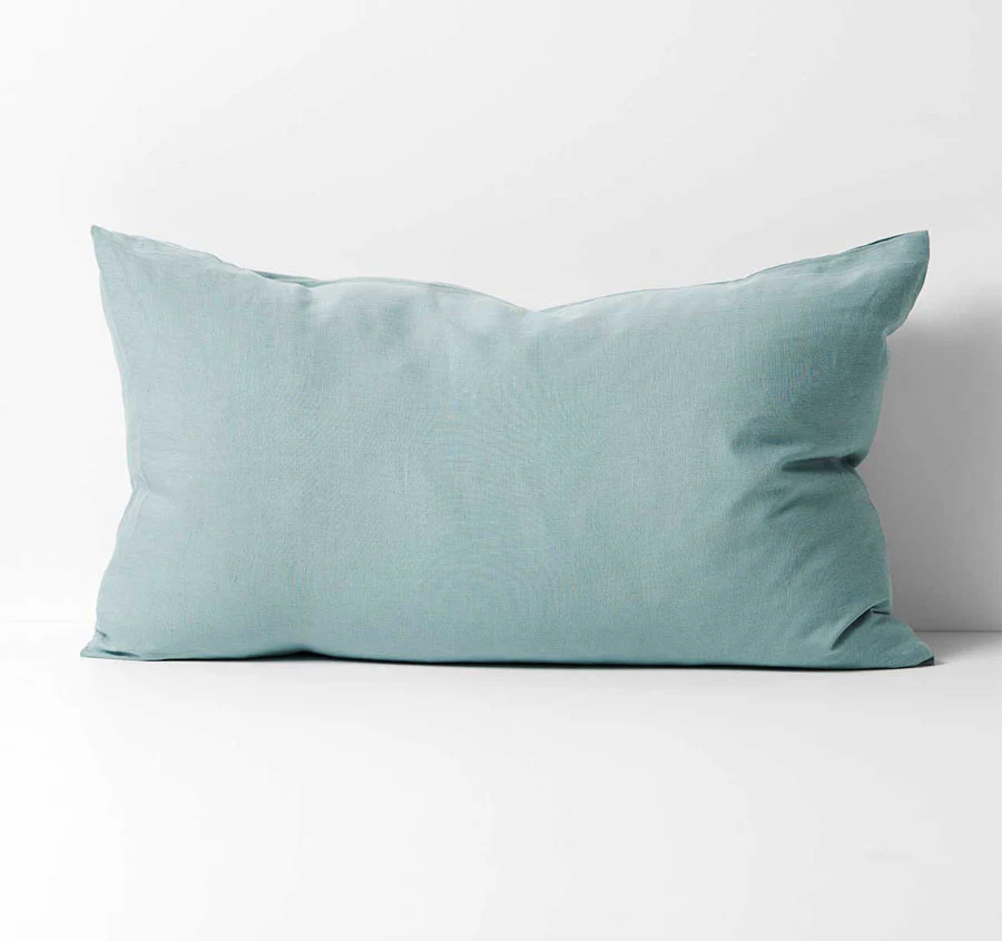 Emile Standard Pillowcase Agean Blue