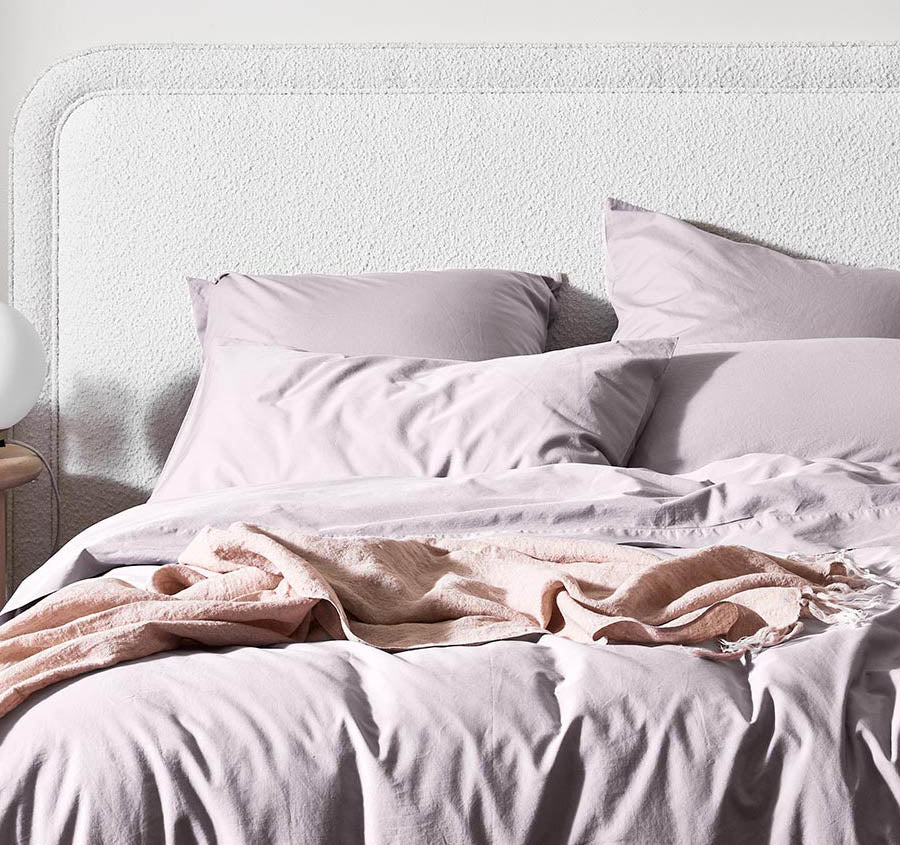 Halo Organic Cotton European Pillowcase Dusk - Image 3