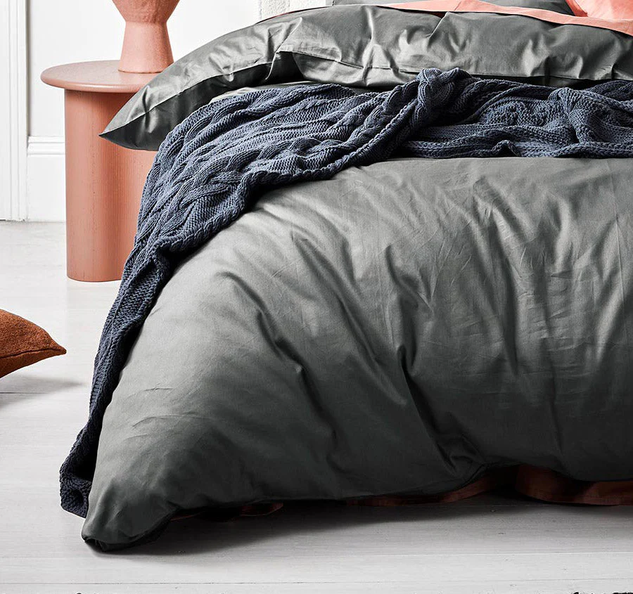 Halo Organic Cotton Quilt Cover Range Shadow - Image 3