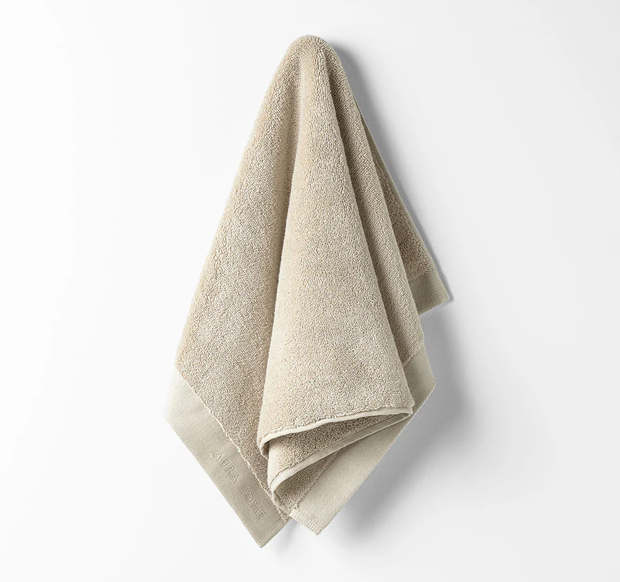 Haven 5 Piece 700GSM Cotton Bath Towel Set Natural - Image 4