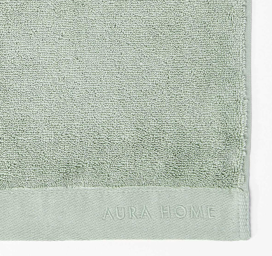 Haven 5 Piece 700GSM Cotton Bath Towel Set Sage - Image 2