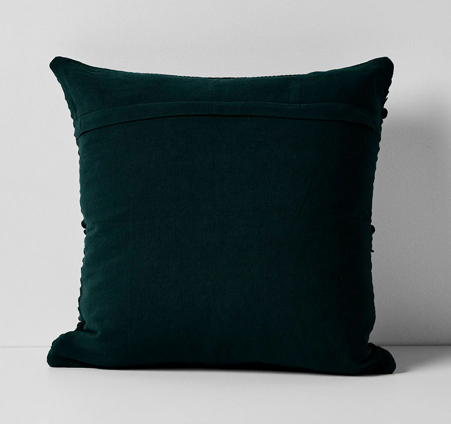 Husk 50x50cm Filled Cushion Slate - Image 3