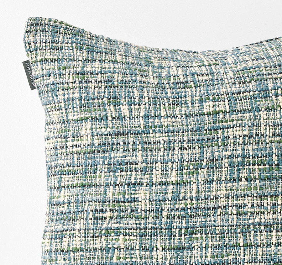 Hutton 50x50cm Filled Cushion Azure - Image 2