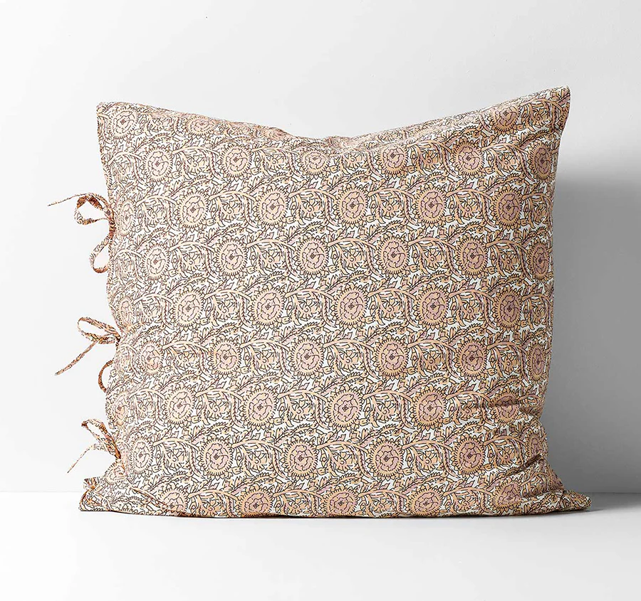 Jaipur European Pillowcase Blush