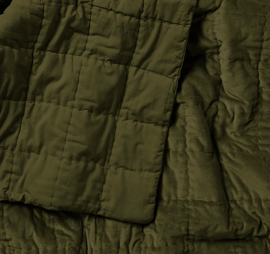 Luxury Velvet 135x180cm Throw Rug Caper - Image 2
