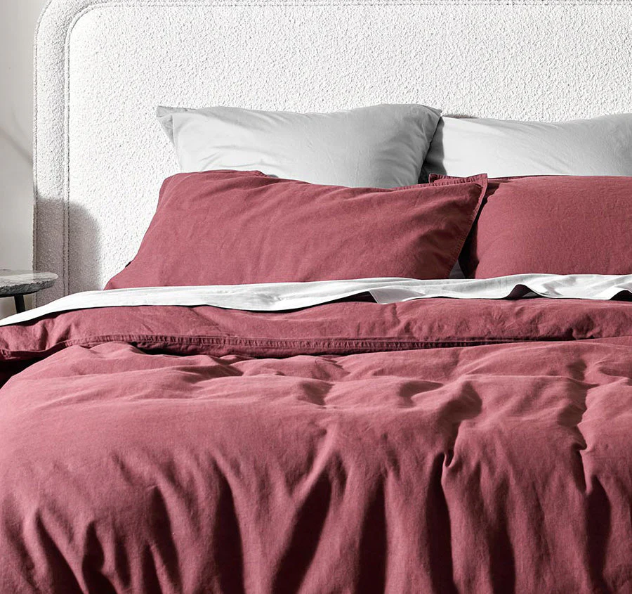 Maison Vintage European Pillowcase Syrah - Image 3
