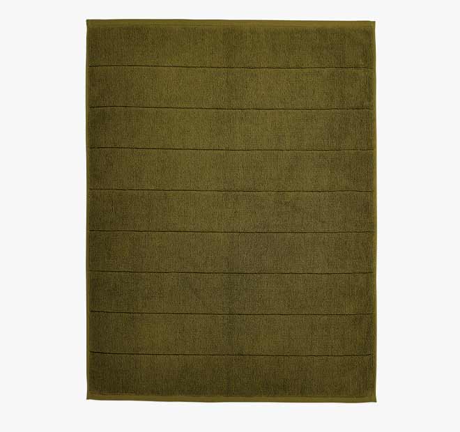 Paros 5 Piece 580GSM Cotton Bath Towel Set Khaki - Image 5