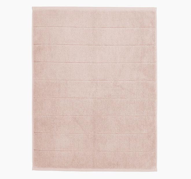 Paros 5 Piece 580GSM Cotton Bath Towel Set Pink Clay - Image 5