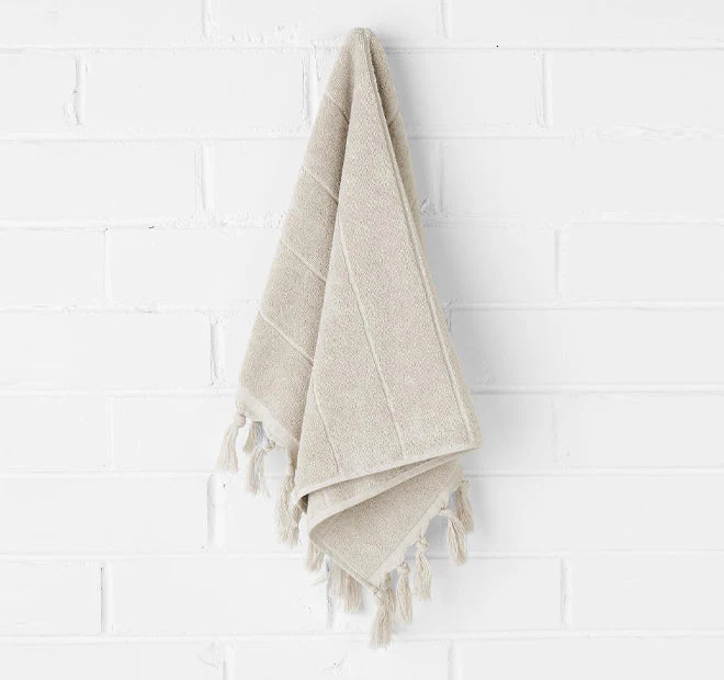 Paros 580GSM Cotton Bath Towel Range Natural - Image 4