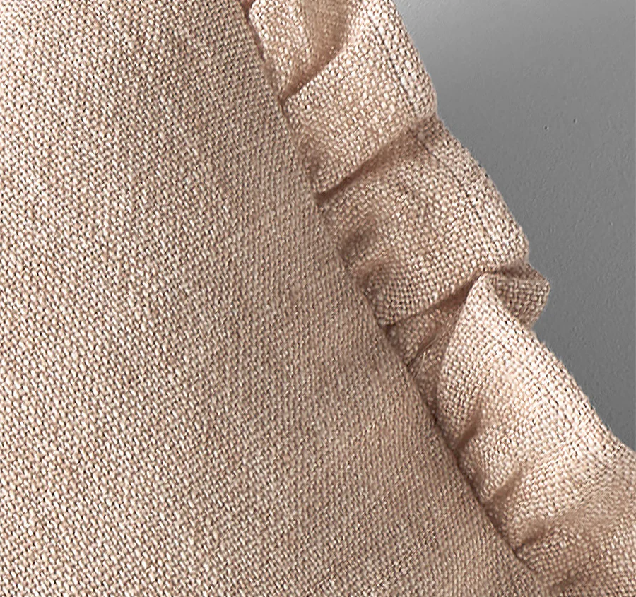 Ruffle 30x50cm Filled Cushion Shell - Image 3