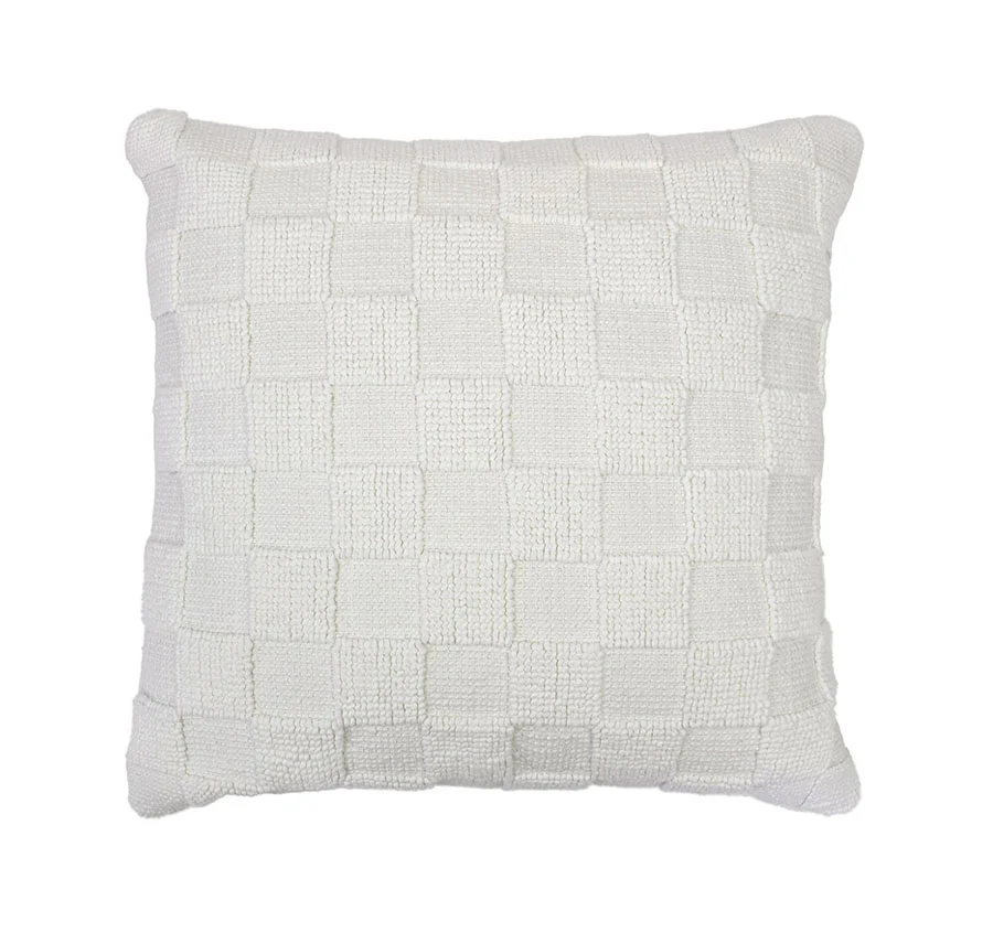 Harris 50x50cm Filled Cushion Ivory