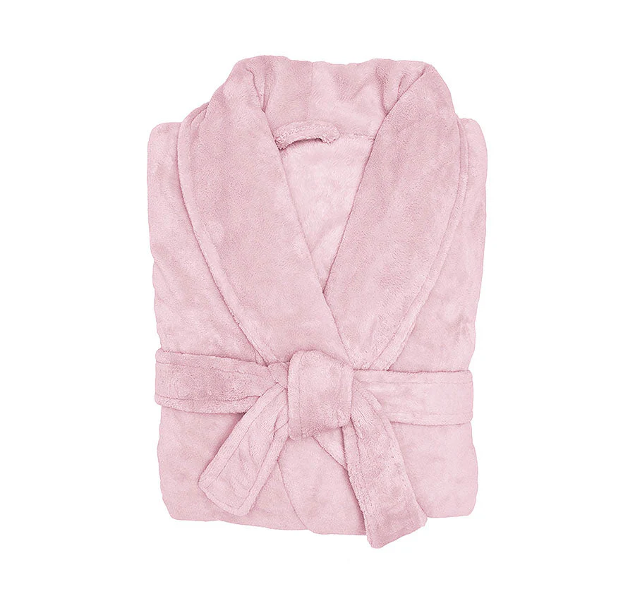 Microplush Bathrobe Range Blush - Image 2
