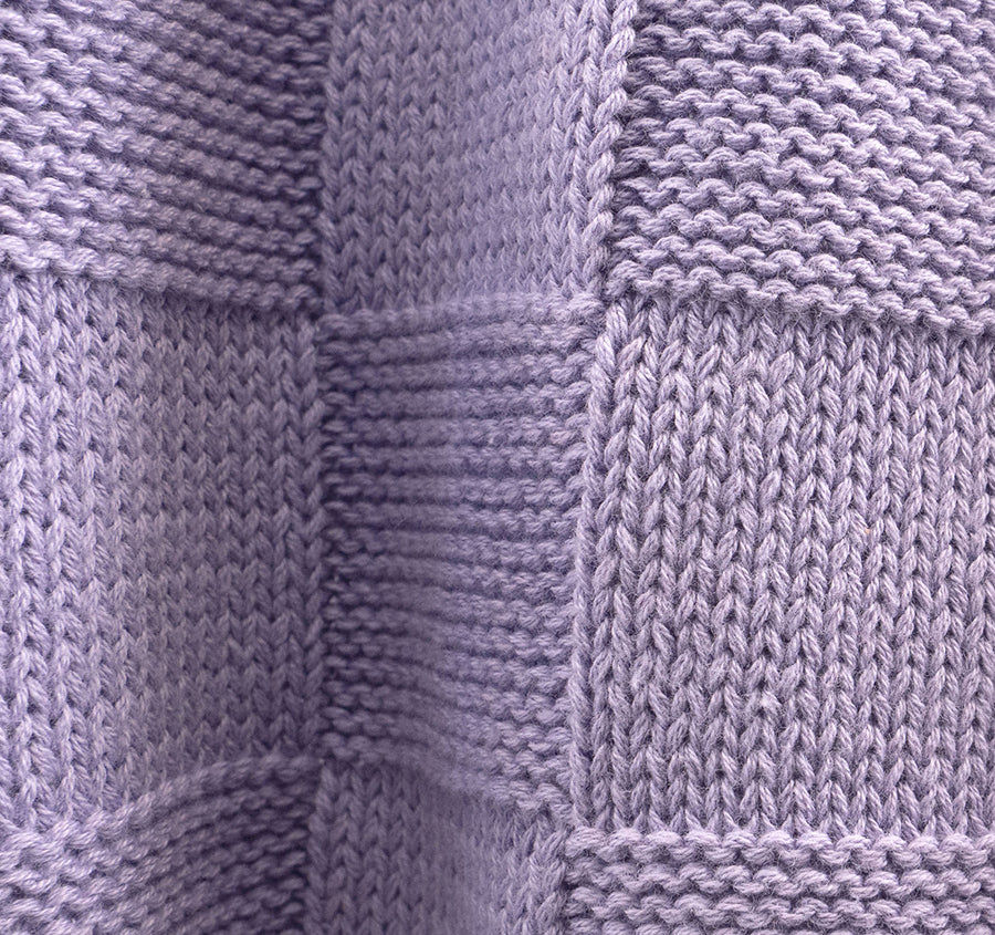 Solomon 130x200cm Throw Rug Lilac - Image 3