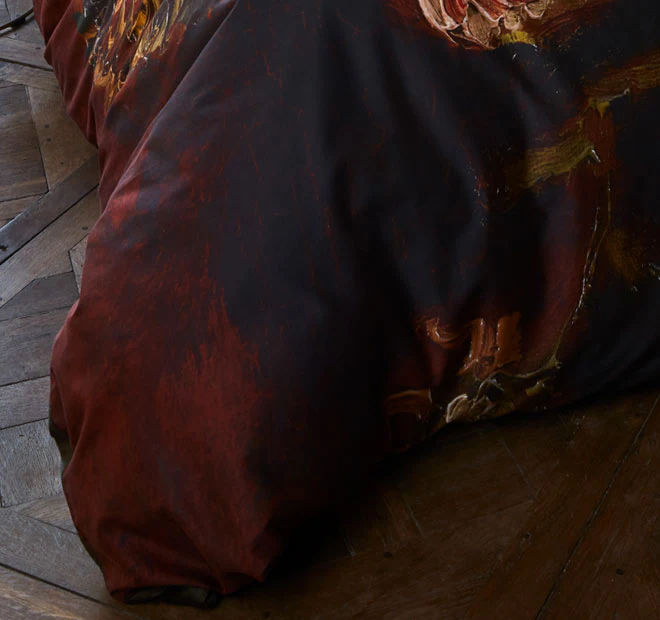 Gladioli Quilt Cover Set Range Red - Image 4