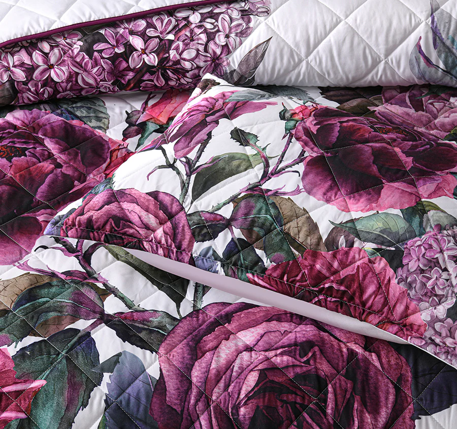 Abigail Bedspread Set Range Berry - Image 2