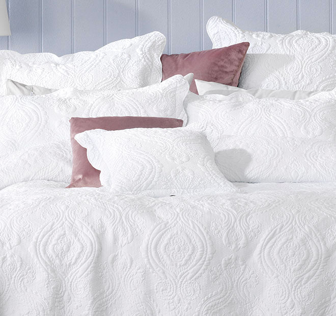 Cordelia 43x43cm Filled Cushion White - Image 2