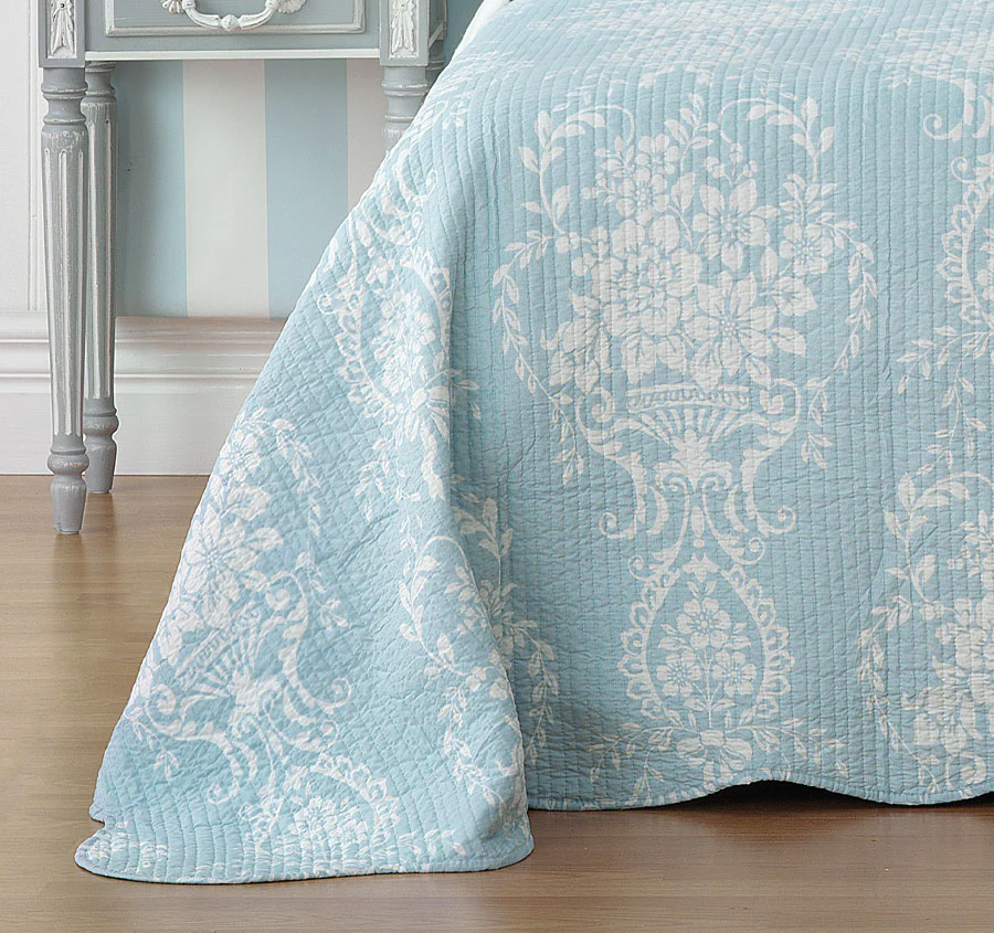 Florence Bedspread Set Range Blue - Image 3