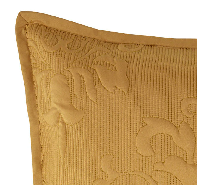 Gatwick Bedspread Set Range Gold - Image 4
