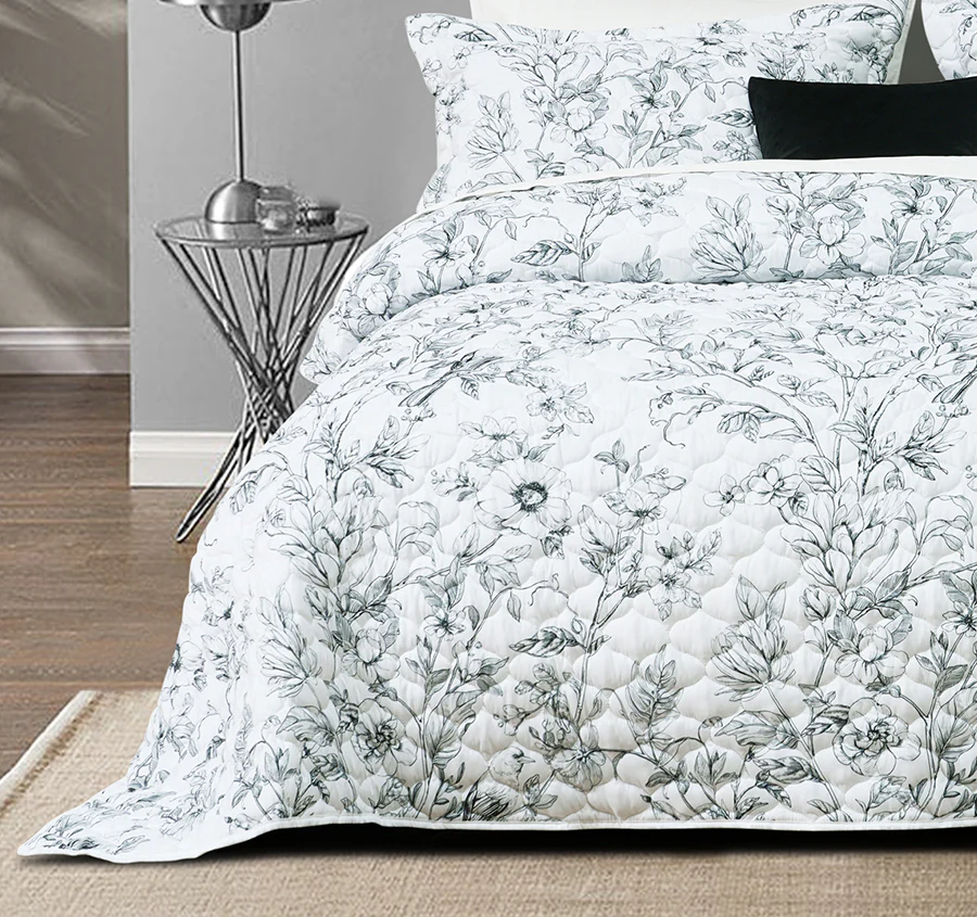 Gracie Bedspread Set Range White - Image 3