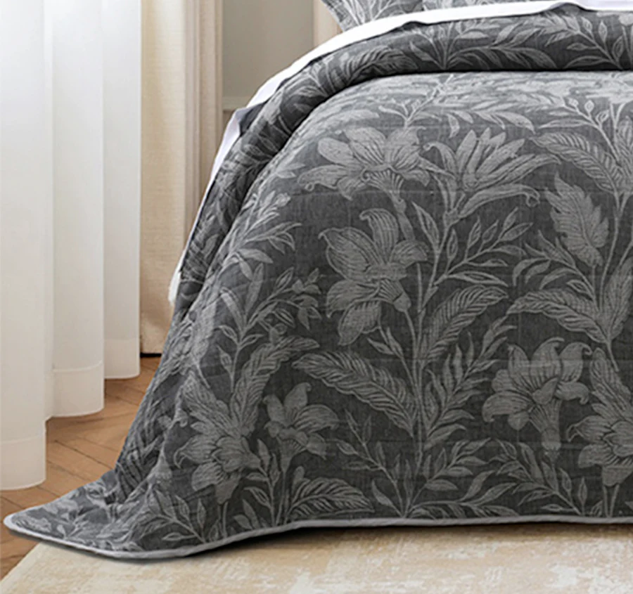 Maidstone Bedspread Set Range Grey - Image 3