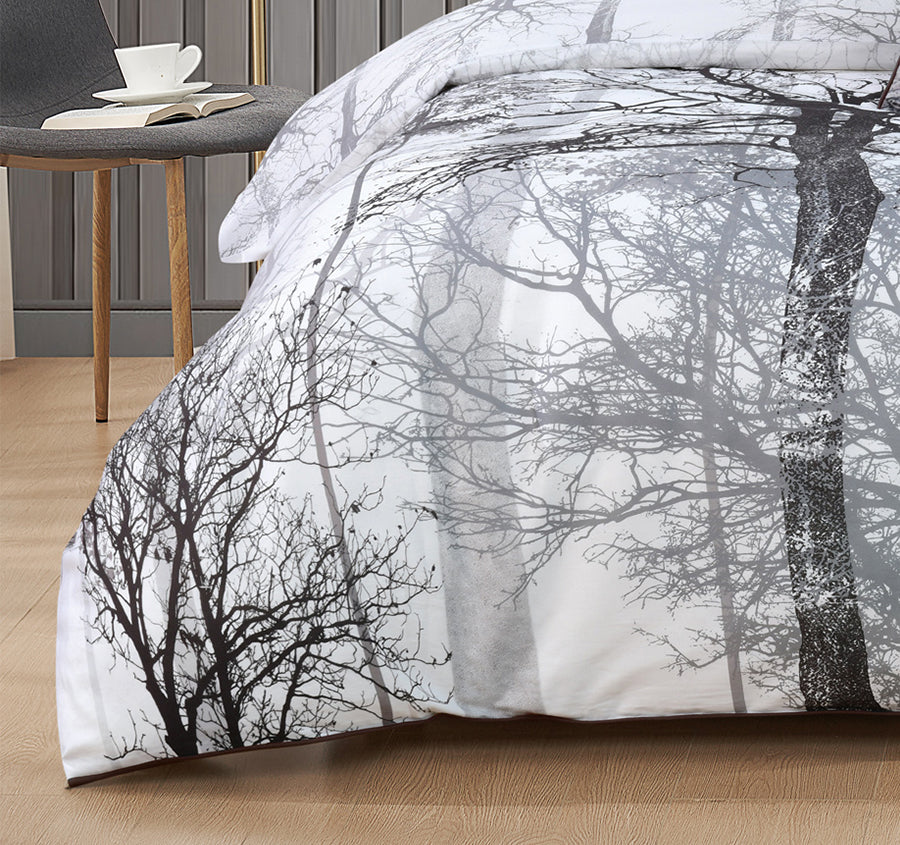Myrtleford Quilt Cover Set Range Grey - Image 3