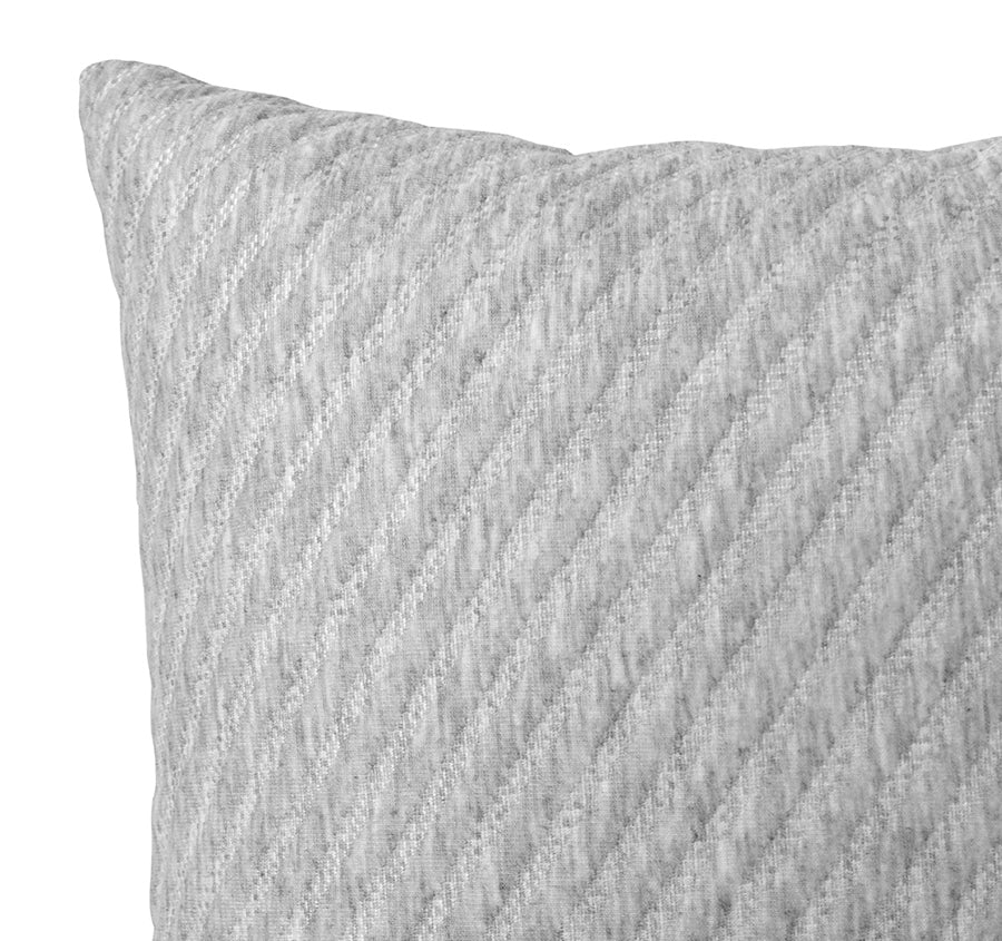 Pesaro 43x43cm Filled Cushion Grey Marle - Image 2