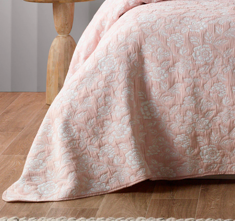 Provence Bedspread Set Range Blush - Image 3