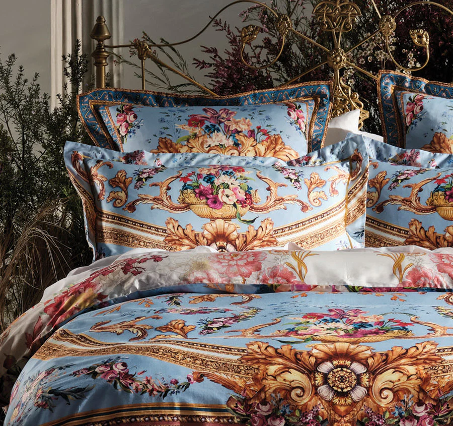 Floraful Quilt Cover Set Range Blue - Image 4
