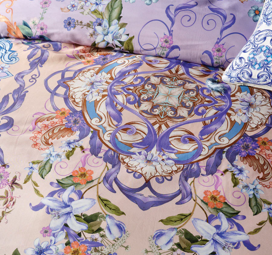 Paint Me Positano Quilt Cover Set Range Blue - Image 6