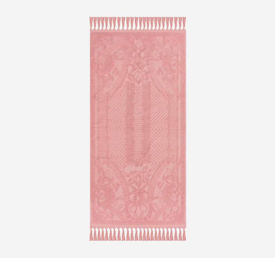 Palm Jacquard 620GSM Bath Towel Range Blossom - Image 4
