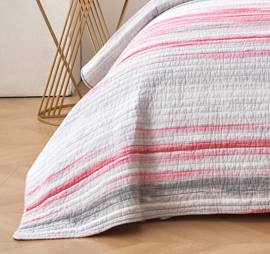 Windsor Coverlet Set Range Chelsea Pink - Image 3