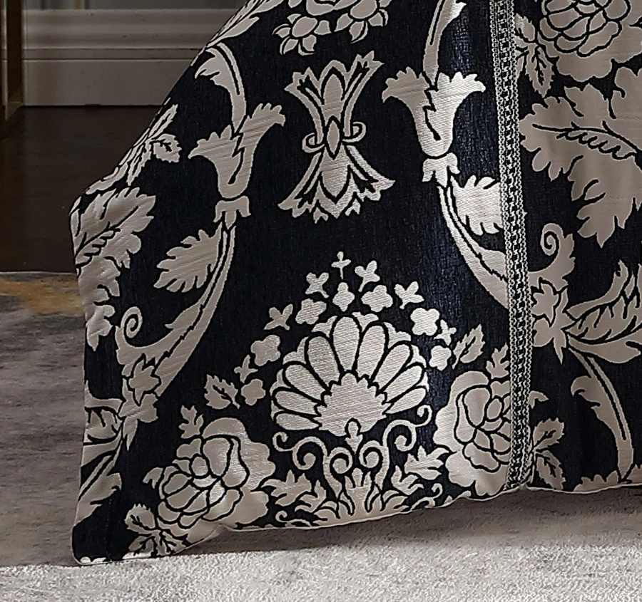 Coronet Quilt Cover Set Range Ink - Image 3