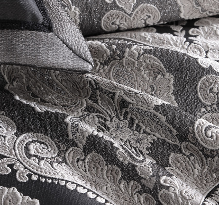 Emerson Quilt Cover Set Range Granite - Image 2