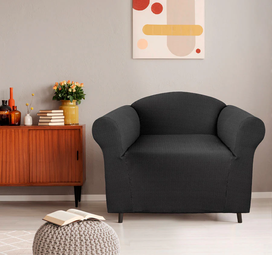 Cambridge Sofa Cover Range Steel - Image 3