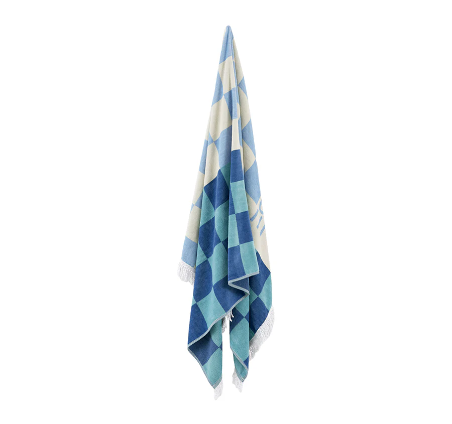 Boardwalk 100x180cm Beach Towel Sky - Image 3