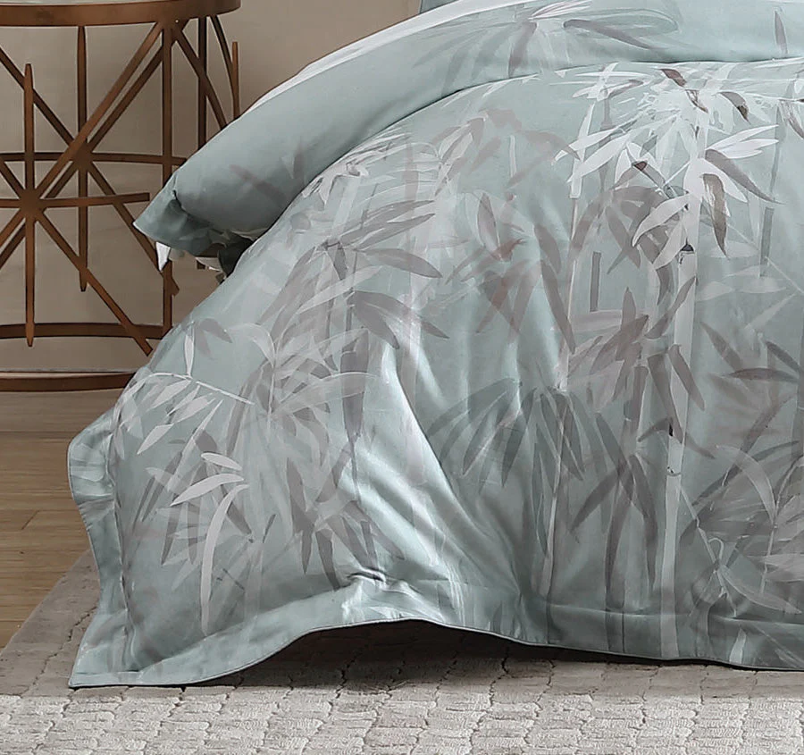 Bamboo Florette Quilt Cover Set Range Sage - Image 3