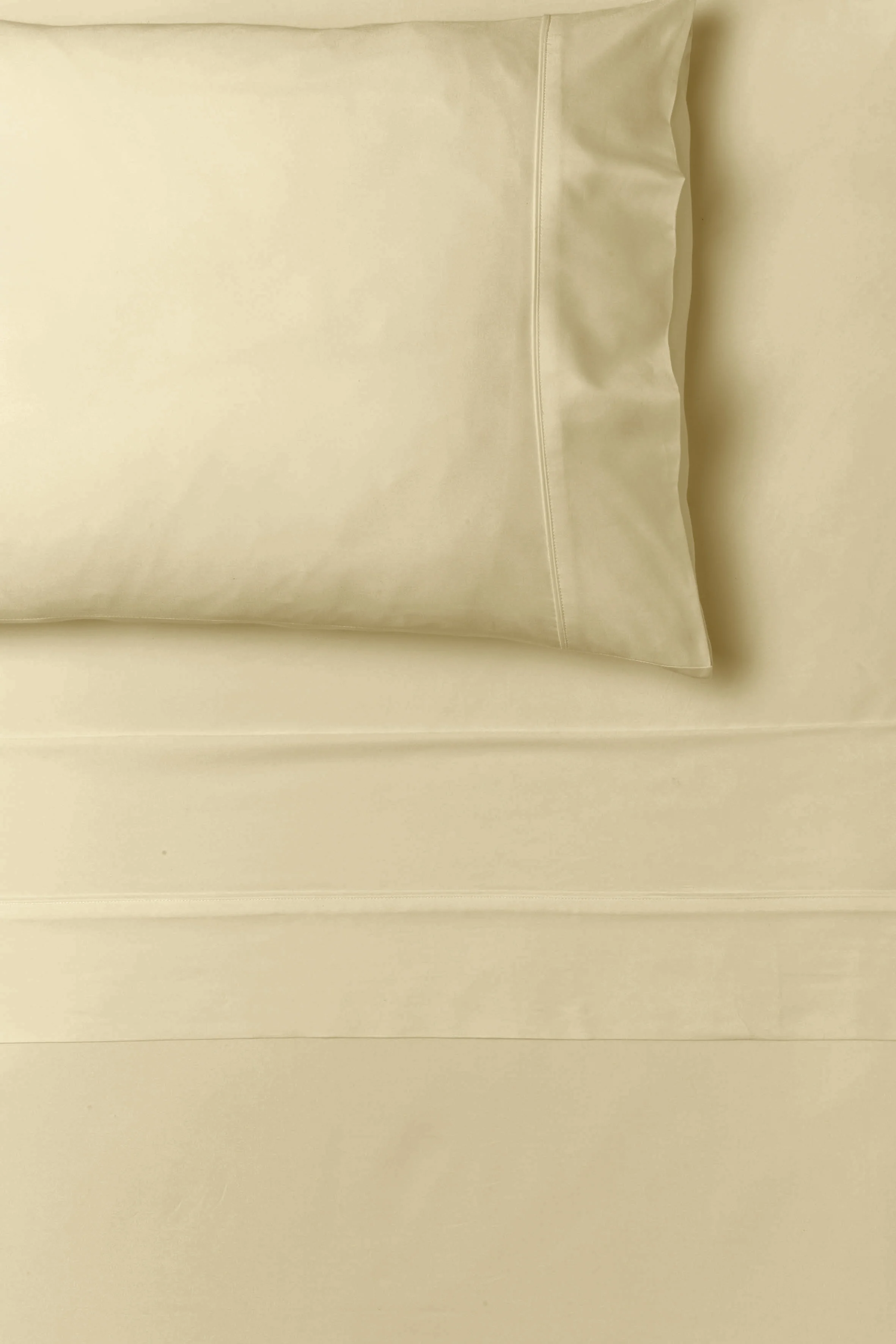 Drift Stonewashed Cotton Mega Sheet Set Range Lemon Yellow - Image 2