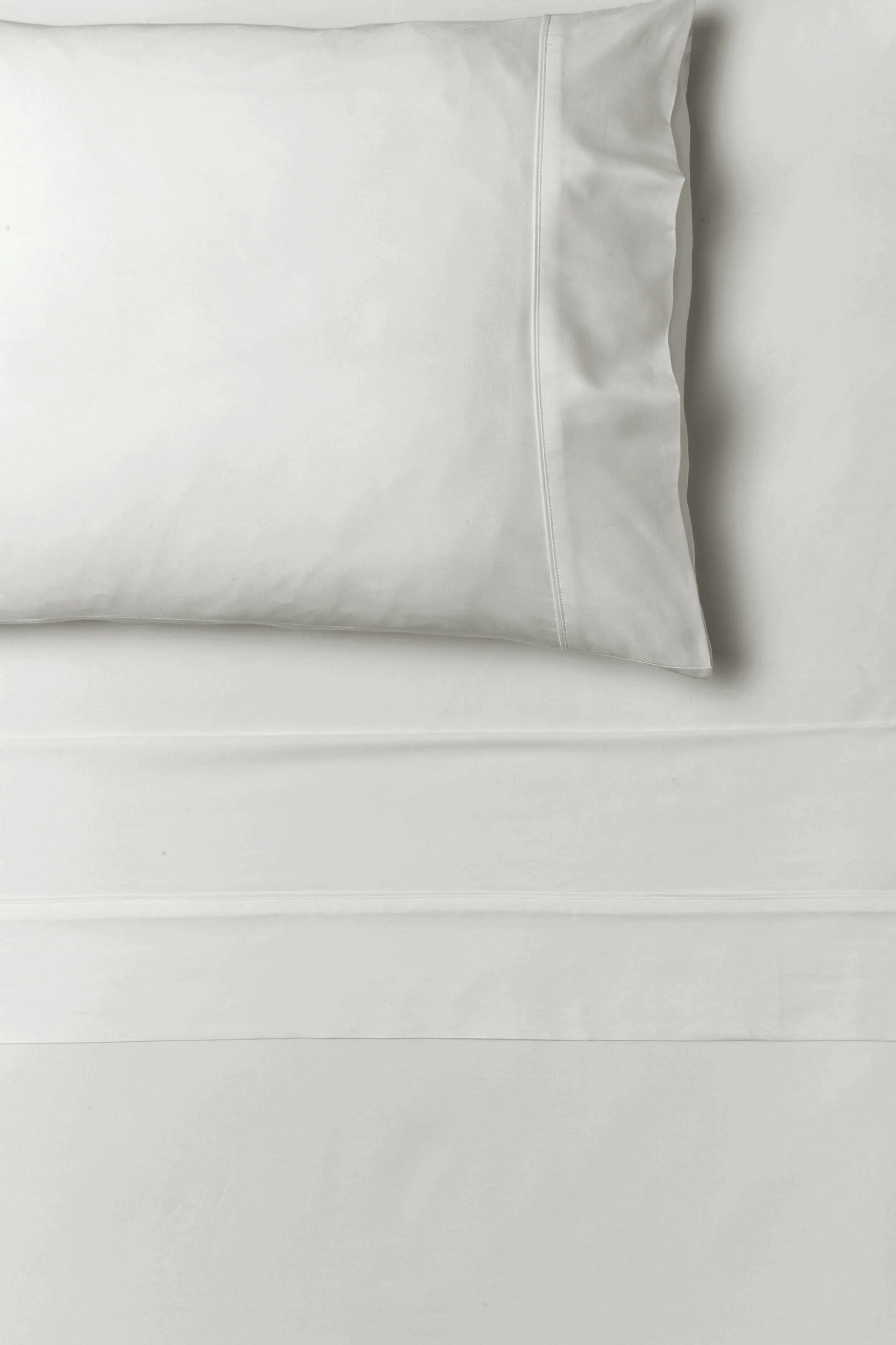 Drift Stonewashed Cotton Mega Sheet Set Range Pure White - Image 2